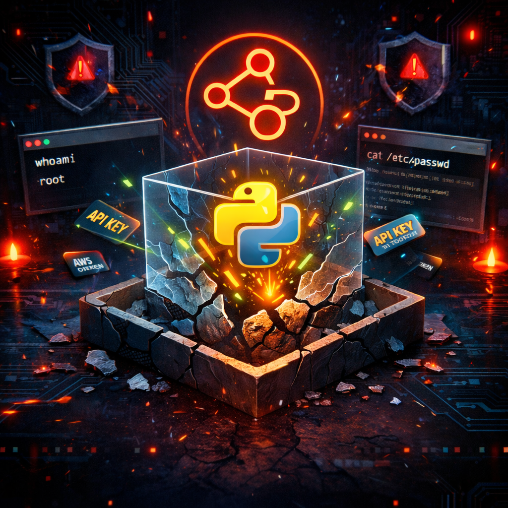 Imagem gerada por inteligência artificial representando a vulnerabilidade no n8n.