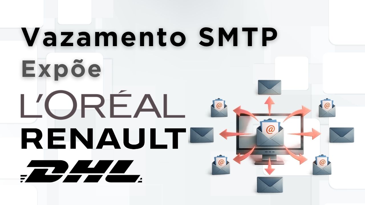 Vazamento SMTP expõe L’Oréal, Renault e DHL
