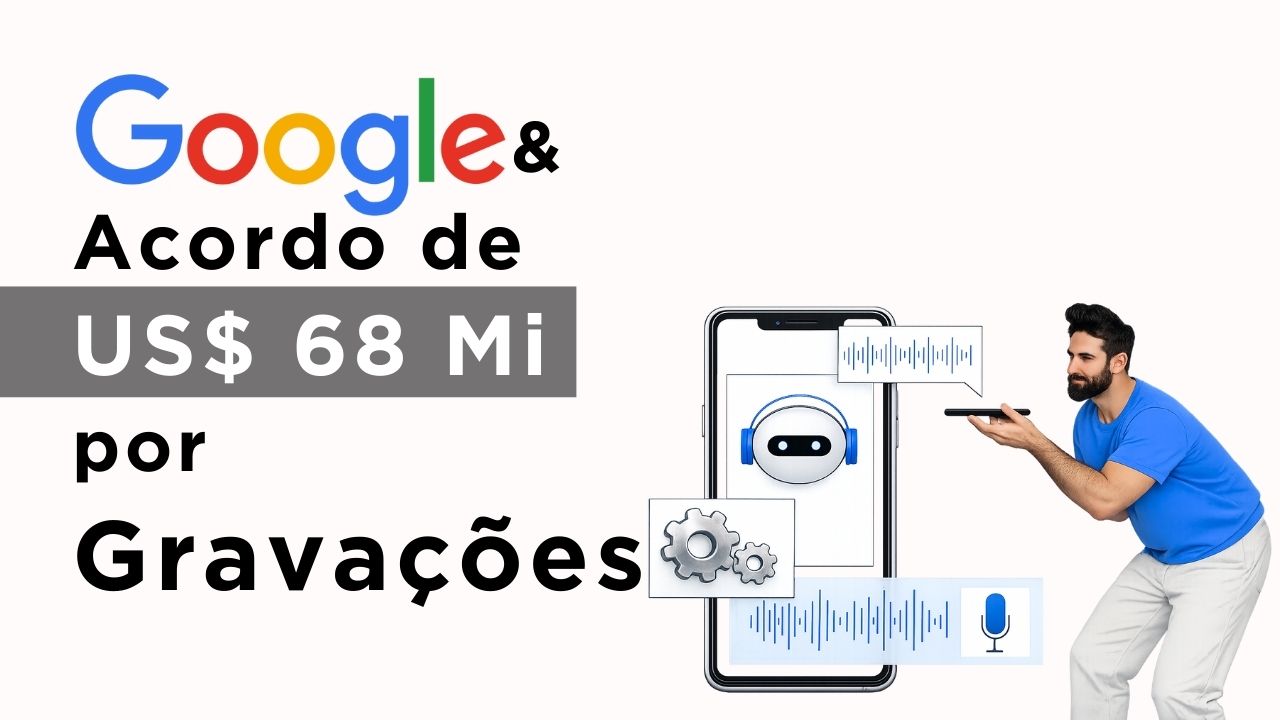 Google e Acordo de US$ 68 Milhões por Gravações