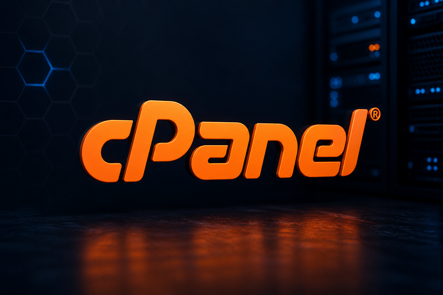 Imagem gerada por inteligência artificial simulando a vulnerabilidade no Cpanel.
