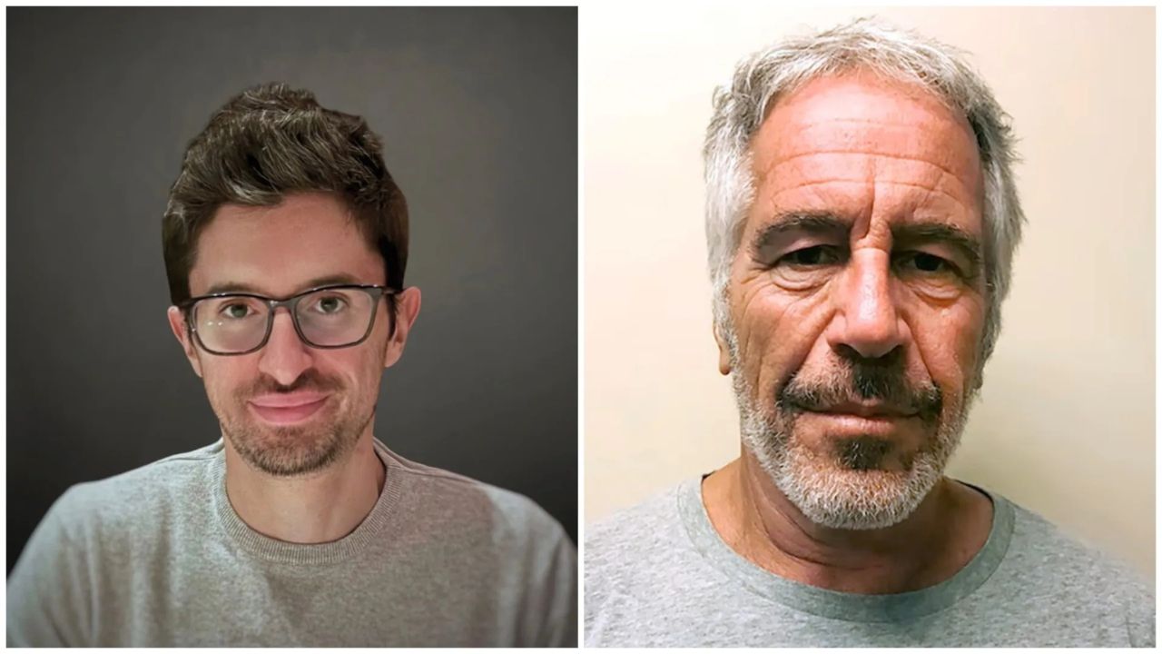 Fotos de Vincenzo Iozzo e Jeffrey Epstein