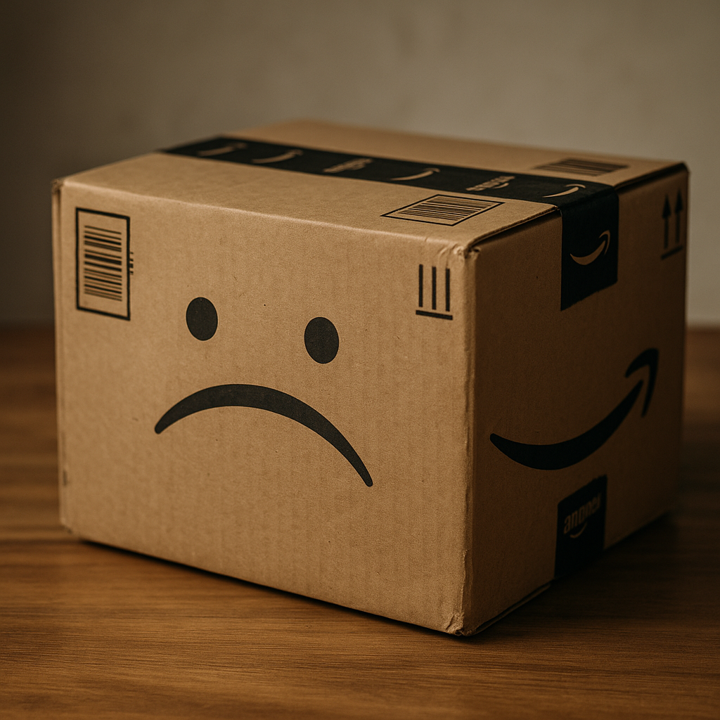 Golpe da Encomenda na Amazon
