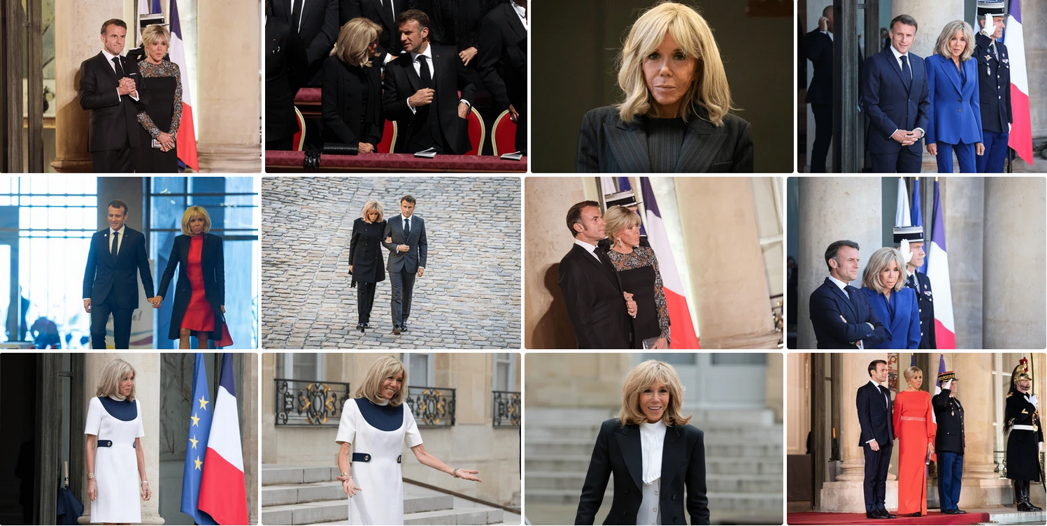 Primeira-dama da França tem seu gênero alterado em ataque a sistemas oficiais do país.